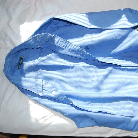 preowned long sleeved mens casual shirt / brand Springfield / size Eur M-3 - Picture 1 of 1